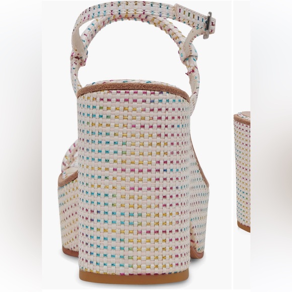 Dolce Vita Multicolor Platform Sandals NWT Size 9.5 - Picture 6 of 7